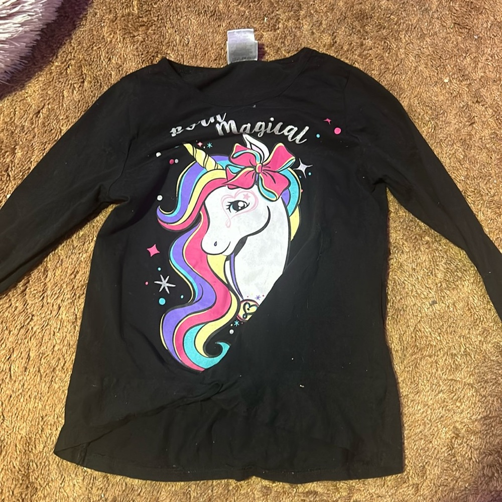 Jojo siwa long sleeve unicorn shirt
